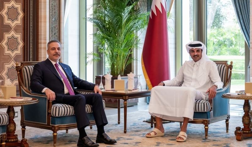 Qatar Amir Meets Turkish Foreign Minister to Review Strategic Cooperation